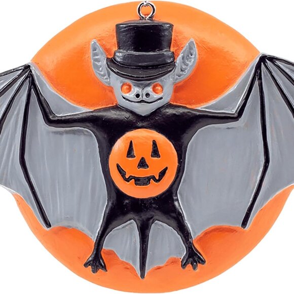 Vintage Horrornaments Gentleman Bat New Collectible Ornament Halloween Christmas - Picture 2 of 10